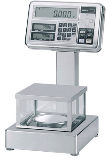 Весы производственные 3,2 кг/0,01 г, платформа 190×190 мм, внешняя калибровка, FZ-3202Ex-i02, взрывобезопасное исполнение, с поверкой, Vibra