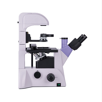 Микроскоп биологический инвертированный, тринокуляр, MAGUS Bio V350 (вид сбоку)