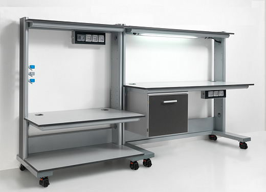 Мобильные лабораторные столы Kompatto