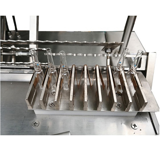 Блок для ампул станции для заполнения и запаивания ампул AGL-8