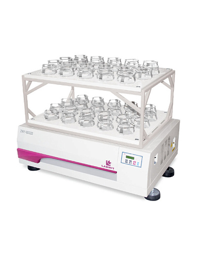 Шейкер орбитальный, амплитуда 50 мм, до 300 об/мин, 2 яруса, ZWY-B3222, Labwit