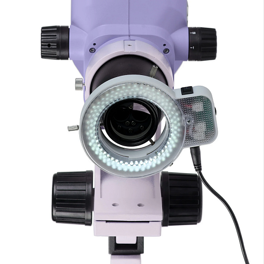 Микроскоп стерео, до 45х, по схеме Грену, Stereo D7TR LCD, Magus (осветитель кольцевой)