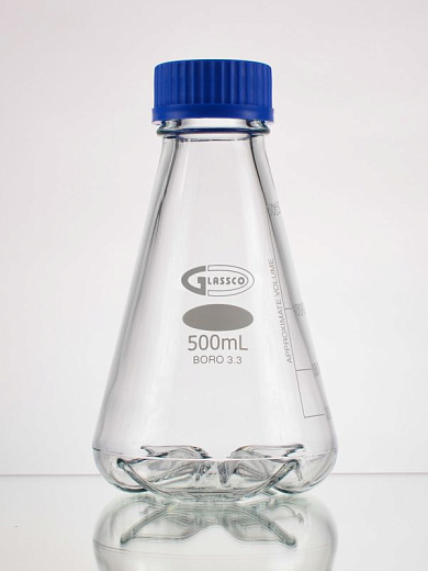 стекло, до 500 °С, с отбойниками, вентилируемая крышка, 2 шт./уп., Glassco