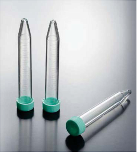 Пробирки 15 мл, ПС, резьбовые, конические, с крышкой, без ДНКаз, РНКаз, пирогенов, 50 шт./уп., 500 шт./кор., JetBiofill