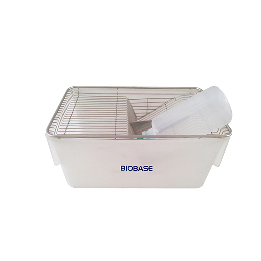 Клетки для животных, поликарбонат, 318×202×136 мм, с крышкой и поилкой, 50 шт.