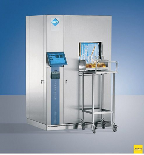 Автоклав горизонтальный, 148 л, автоматический, температура 105-134ºС, Sterivap HP 446-2, BMT