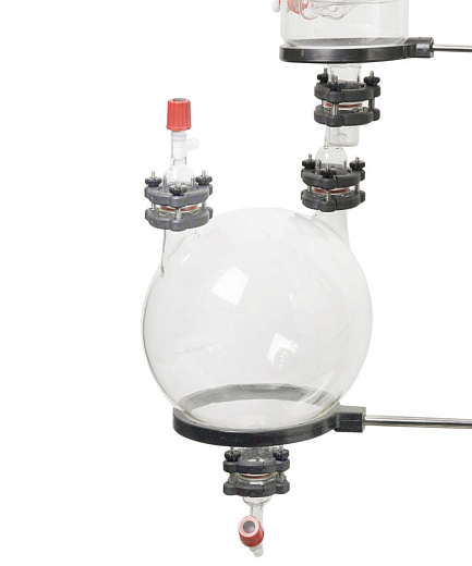 Испаритель роторный, до 20 л, вертикальный холодильник, автоматический лифт, RE200-Pro, Dlab