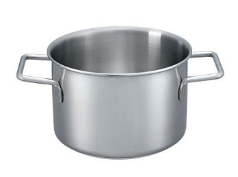 Кастрюля 3 л, н/ж сталь, до 150 ºС, без крышки, H 3000