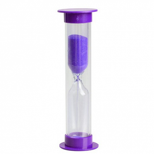 Часы песочные настольные, 1 мин, 1 шт.