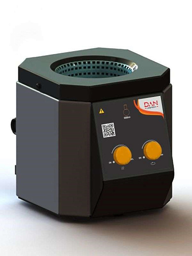 Колбонагреватель для колб 250 мл, 400 °С, с мешалкой, Black Diamond, Glassco