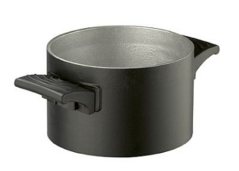 Кастрюля 1 л, алюминий, до 250 ºС, без крышки