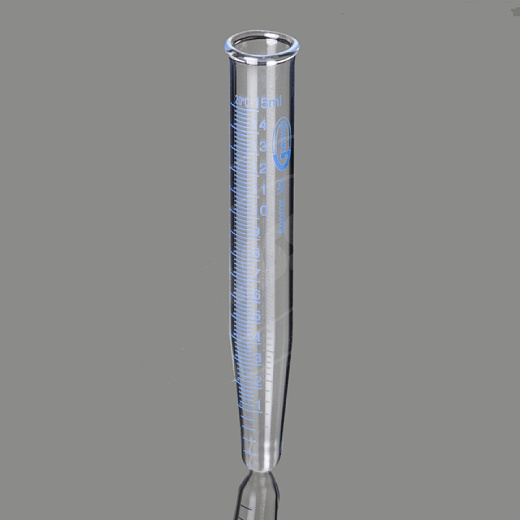 Пробирки 10 мл, 100×16 мм, стекло, конические, с ободком, без крышки, 100 шт./уп., Glassco