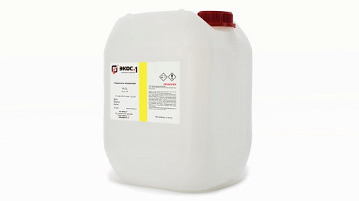 Перекись водорода ОСЧ 8-4, 1 л, Экос-1