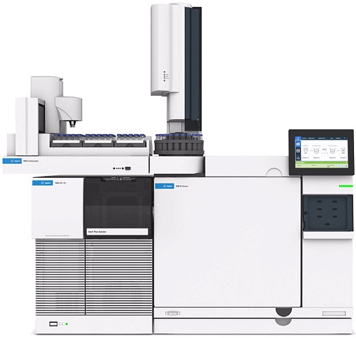 Хроматограф газовый Agilent 8890 GC с лотком и автосамплером 7693A масс-детектором 7000E TQ
