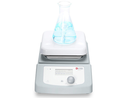 Магнитная мешалка без нагрева, объём по воде 5 л, платформа 140×140 мм, 200-1500 об/мин, MS6-Pro