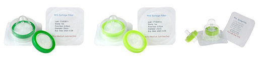 Фильтрующая насадка, d пор 0,45 мкм, d мембраны 25 мм, полиэфирсульфон (PES), стерильные, 50 шт., Импорт