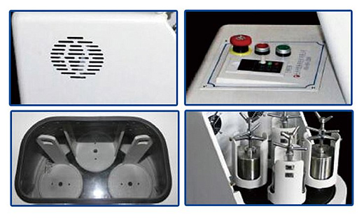 Мельница шаровая планетарная, до 335 об/мин, 4 места, вертикальная загрузка, Semi-circle Type, BKBM-V2, Biobase, Китай