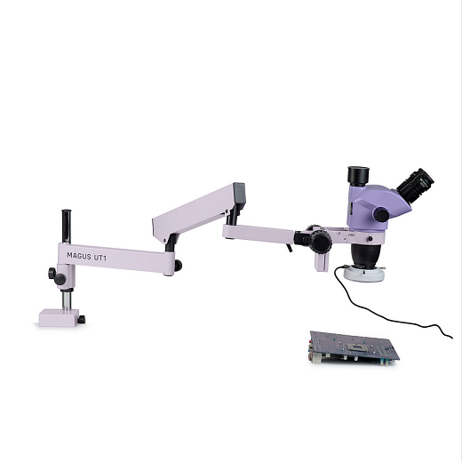 Микроскоп стерео, до 45х, по схеме Грену, Stereo D7TR LCD, Magus