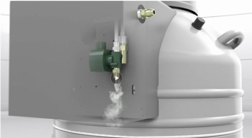 Криохранилище 175 л, 6000 образцов, в жидком азоте и в парах жидкого азота, CryoBio 6S