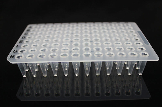 Планшеты для ПЦР, 96-лун., без юбки, стандартный профиль, прозрачные, полипропилен
