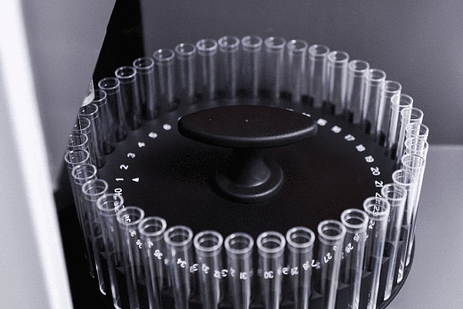 Загрузчик карусельного типа для проточного цитофлуориметра SinoCyte, автоматический, 40 пробирок, BioSino, Китай