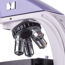 Микроскоп Magus Bio 230B, прямой, бинокуляр/тринокуляр, СП, ТП, ФК, Пол, Ахромат 4×, 10×, 40×, 100× МИ