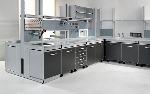 Классическая лабораторная мебель серии МЕСС Фото 3