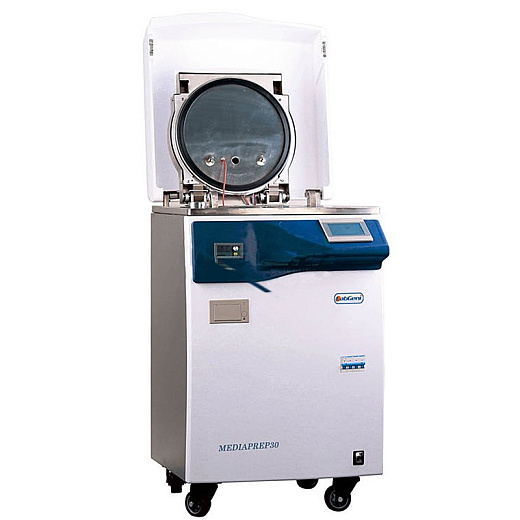 Средоварка до 30 л, стерилизация от 70 до 130 °C, розлив от 25 до 80 °C, Mediaprep30, LabGeni, Китай