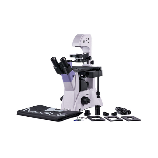 Микроскоп биологический инвертированный, тринокуляр, MAGUS Bio V350 (комплект поставки)