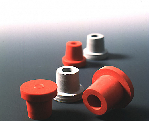 Пробка, силикон, полая, шлиф 12/14