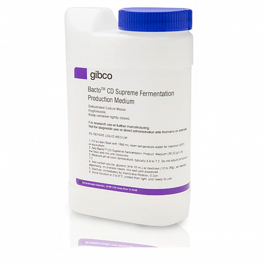 Bacto CD Supreme Fermentation Production Medium (FPM), 500 г, Thermo FS (Gobco)