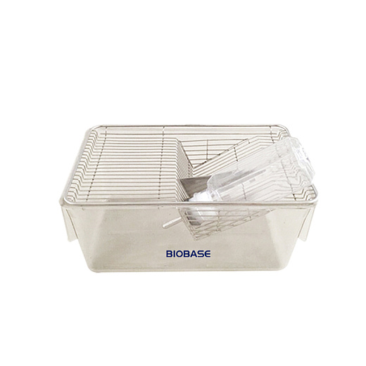 Клетка для животных, полипропилен, с крышкой и поилкой, Biobase, Китай