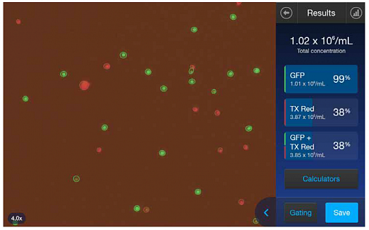 Счетчик и анализатор жизнеспособности клеток, 4-60 мкм, Countess 3 FL Automated Cell Counter Фото 5