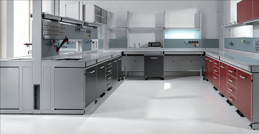 Классическая лабораторная мебель серии МЕСС Фото 2