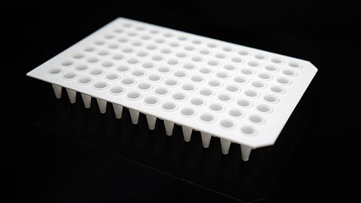 Планшеты для ПЦР, 96-лун., без юбки, низкий профиль, белые, полипропилен, 10 шт./уп., 50 шт./кор., Nest, Китай