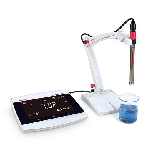 pH-метр, -2-16±0,01, стационарный, электрод ST310, Aquasearcher AB33PH-F вид сбоку, Ohaus