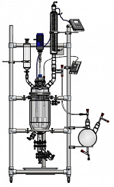 Реактор химический 10 л, EasyChem, DN300