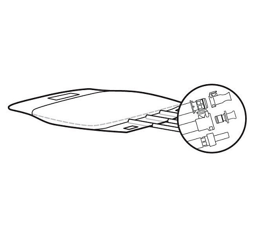 Мешки для сбора, хранения и транспортировки культуральной жидкости 2D Labtainer BPCs, 100 мл, материал ASI 28, 3 порта, вставка MPC и разъемы корпуса, место инъекции