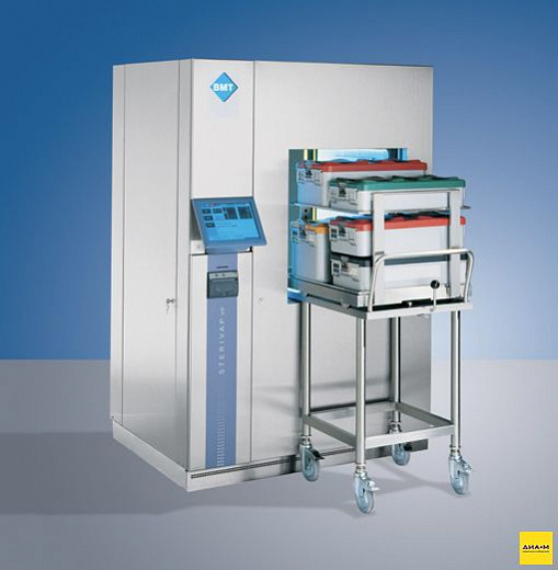 Автоклав горизонтальный, 314 л, автоматический, температура 105-134ºС, Sterivap HP 666-1, BMT