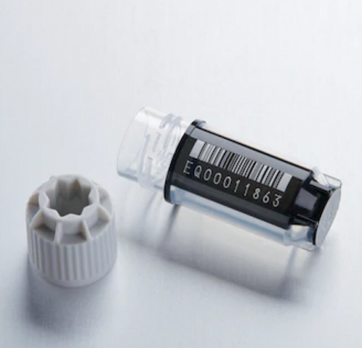 Пробирки, 0,5 мл, с крышкой, полипропиленовые, прозрачные с 1D/2D кодом, не стерильные, 96 шт./уп., 960 шт./кор. Фото 3