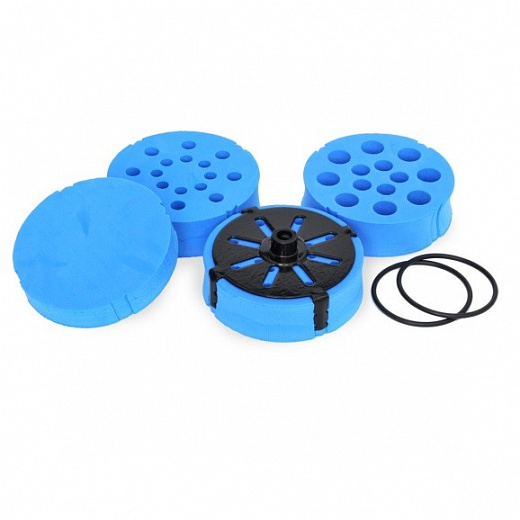 Комплект адаптеров для пробирок и платформа с захватом, для вортексов типа Mini, 2 шт./уп.