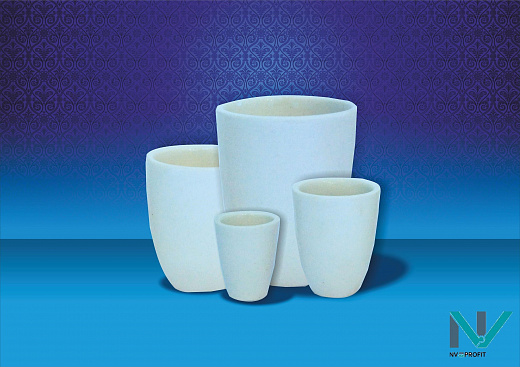 Тигель высокий, 8 мл, 25×32 мм, № 2, фарфор