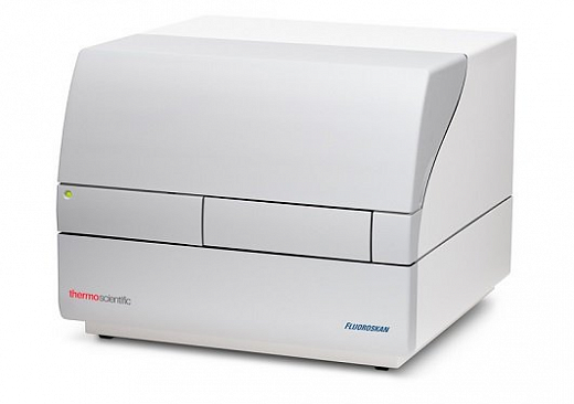 Флуориметр, 320 – 800 нм, планшетный, шейкер, инкубатор, 2 дозатора, Fluoroscan
