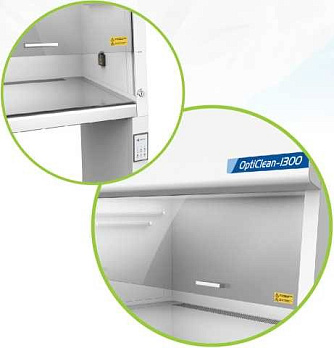 Бокс (шкаф) биологической безопасности, класс I, OptiClean-1300