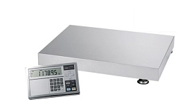 Весы производственные 150 кг/1 г, платформа 800×600 мм, внешняя калибровка, FS-150K1GF-i02, с поверкой, Vibra