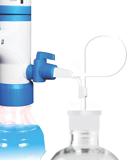 Насадка для дозирования, разбавления, ополаскивания с рециркуляционным клапаном