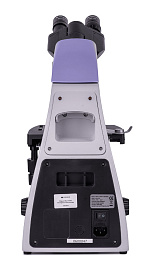 Микроскоп Magus Bio 230B, прямой, бинокуляр/тринокуляр, СП, Ахромат 4×, 10×, 40×, 100× МИ, Magus (вид сзади)