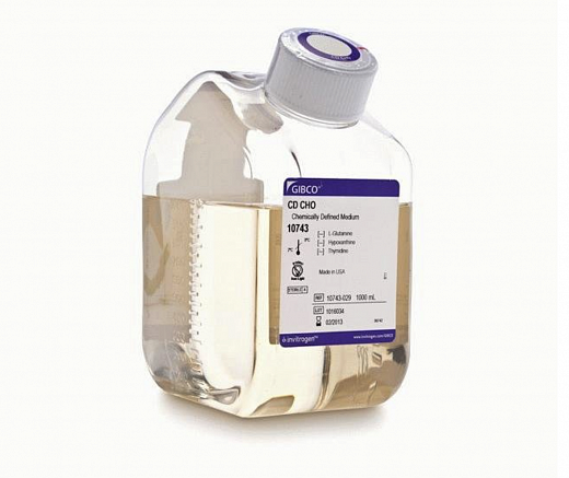 Среда CD CHO, без белков, без глутамина, без фенолового красного, 1 л, Thermo FS